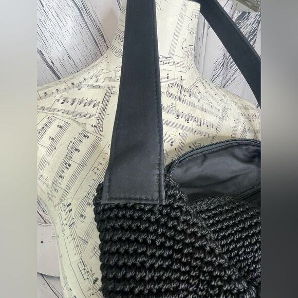 The SAK Elliott Lucca Y2K Black Crochet Shoulder Bag - Picture 4 of 7